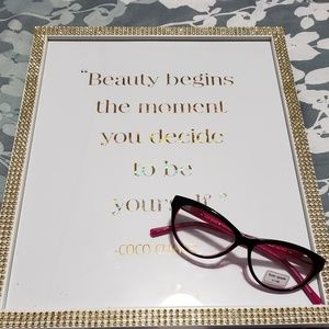 Kate spade cat eye glasses